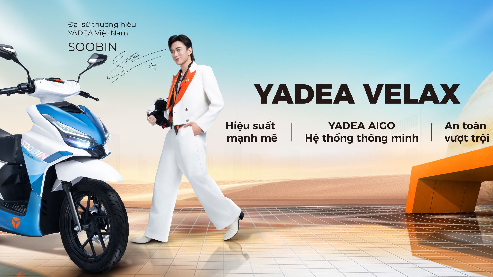 YADEA VELAX x SOOBIN