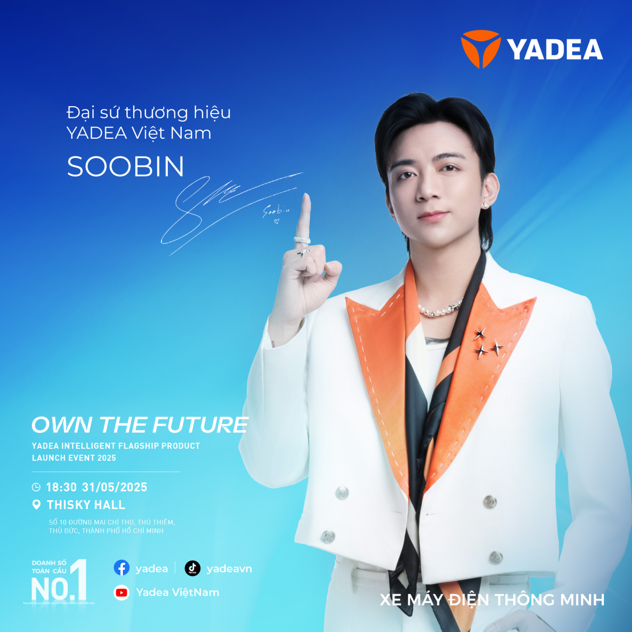 YADEA Việt Nam | Xe máy điện thông minh - XE ĐIỆN BÁN CHẠY HÀNG ĐẦU THẾ GIỚI