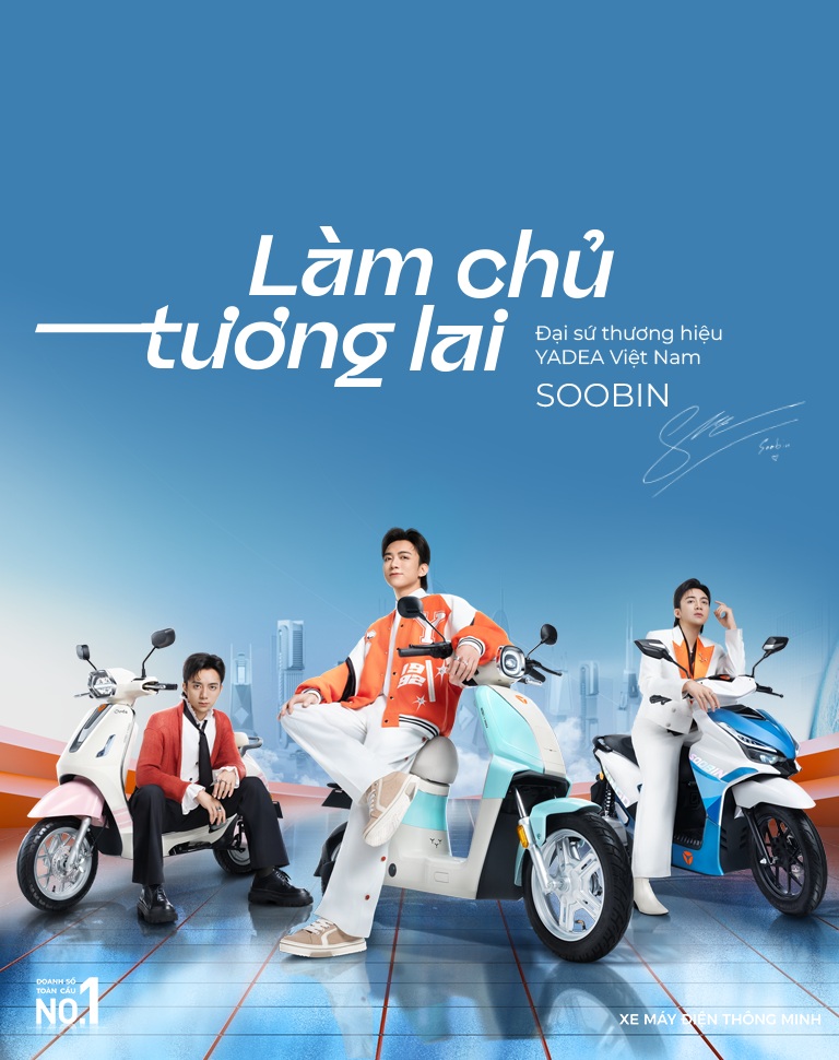 YADEA Việt Nam | Xe máy điện thông minh - XE ĐIỆN BÁN CHẠY HÀNG ĐẦU THẾ GIỚI