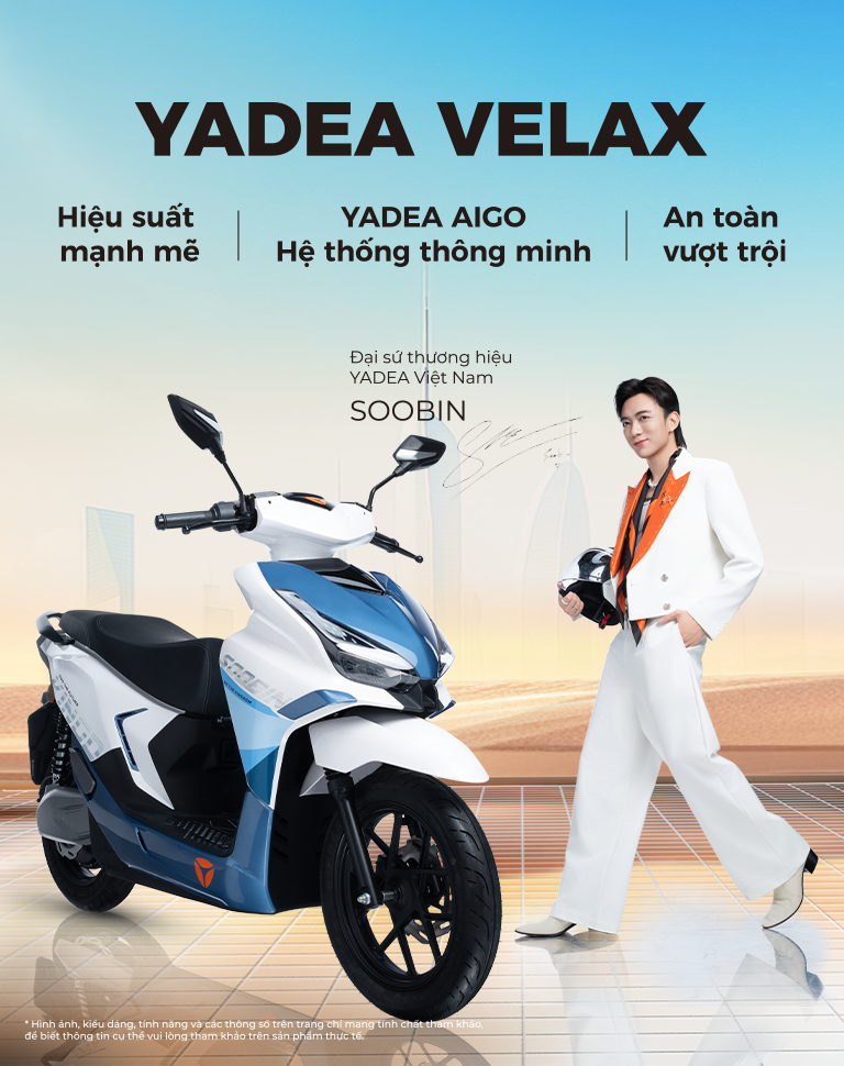 YADEA VELAX x SOOBIN