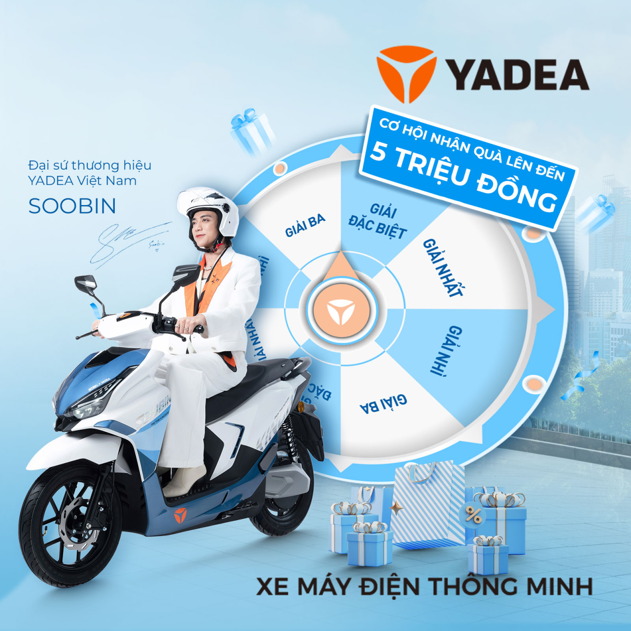 Chốt đơn xe xịn, quay nhẹ là trúng liền tay