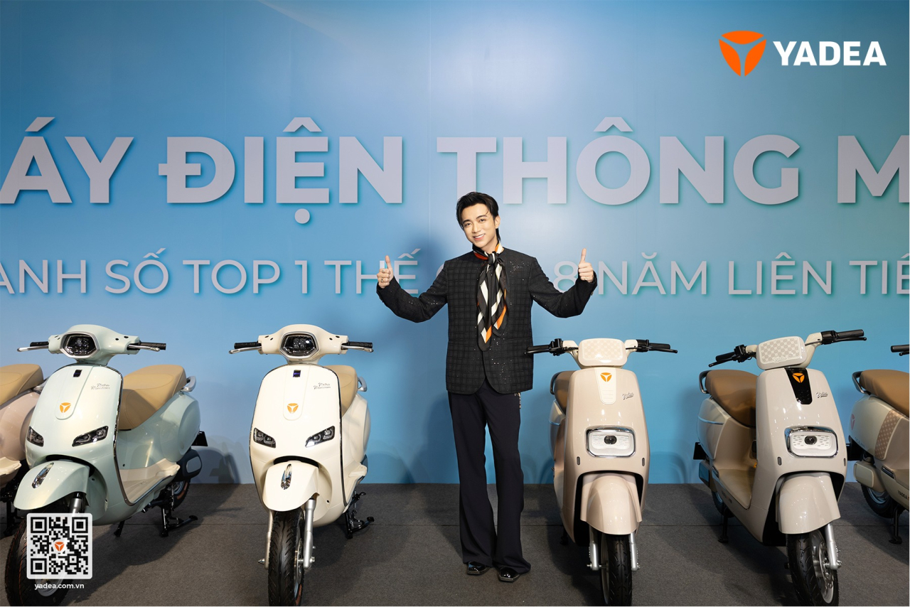 SOOBIN – Biểu tượng toàn năng cùng YADEA làm chủ tương lai