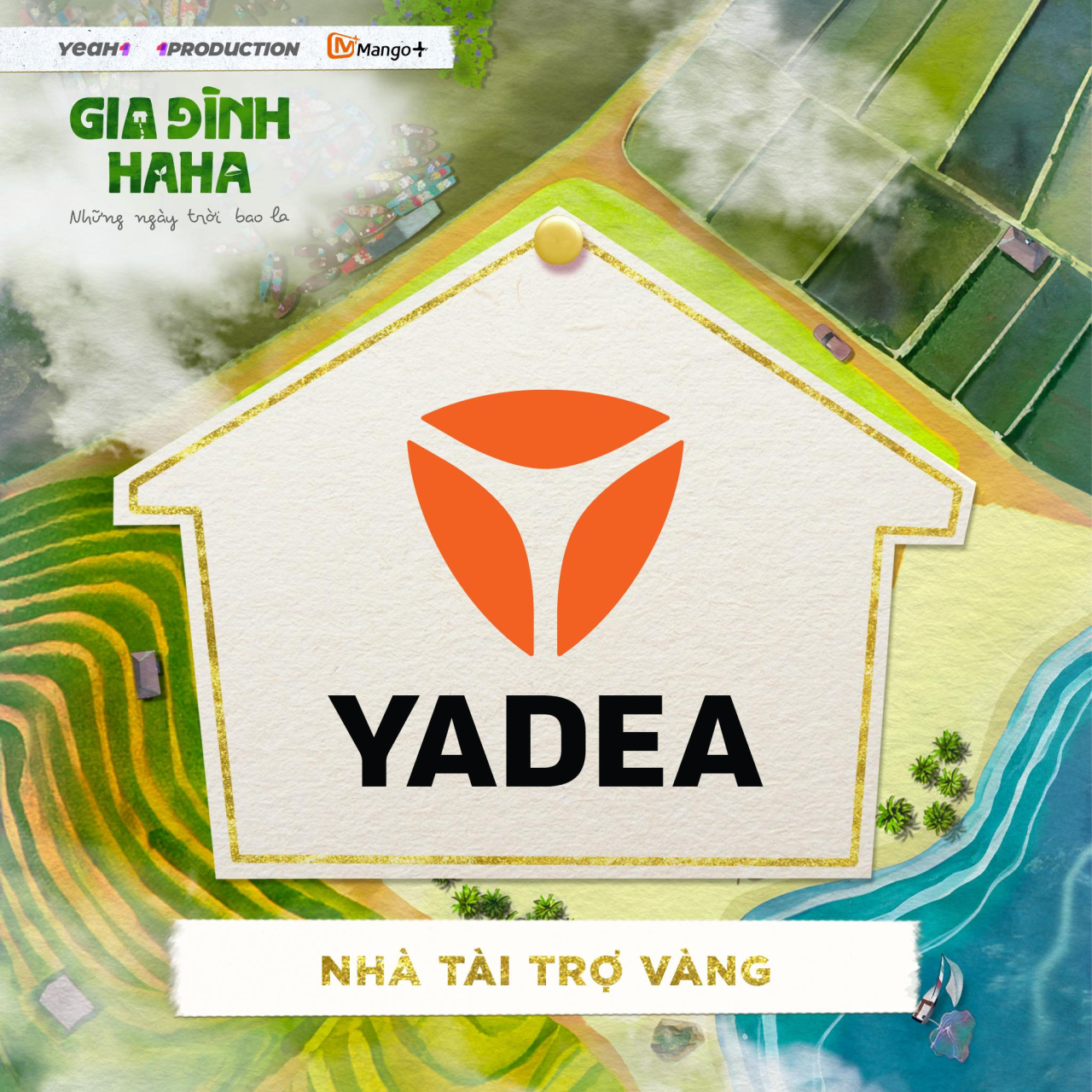 YADEA trở thành Nhà tài trợ Vàng của chương trình “Gia đình Haha”