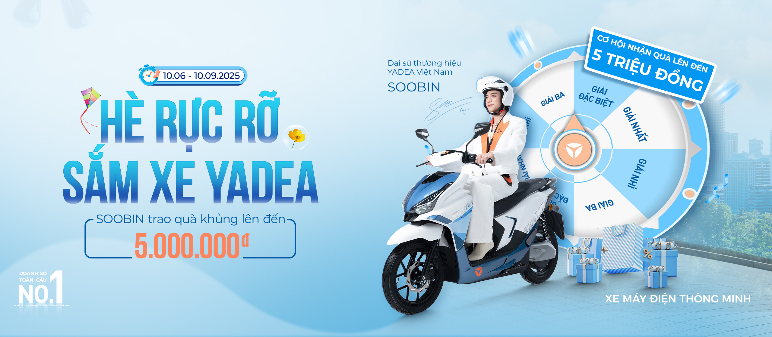 YADEA Việt Nam | Xe máy điện thông minh - XE ĐIỆN BÁN CHẠY HÀNG ĐẦU THẾ GIỚI
