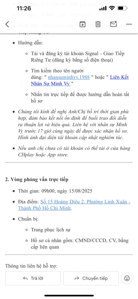 Cảnh báo giả mạo Yadea Việt Nam tuyển dụng