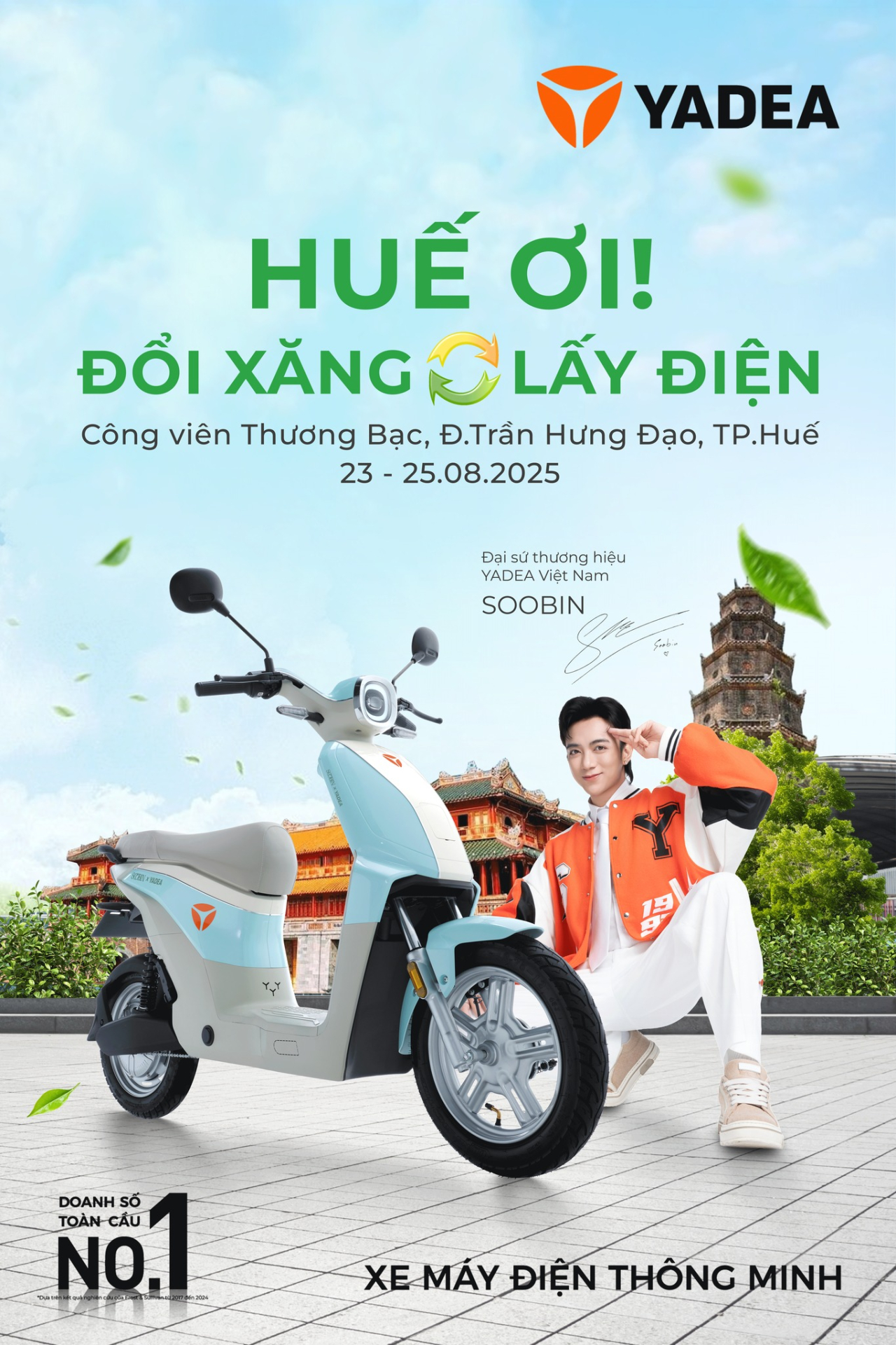 HƯỚNG TỚI TƯƠI SÁNG – ĐỔI XE XĂNG LẤY XE ĐIỆN CÙNG YADEA THẢO ÁI