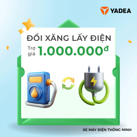 HƯỚNG TỚI TƯƠI SÁNG – ĐỔI XE XĂNG LẤY XE ĐIỆN CÙNG YADEA THẢO ÁI