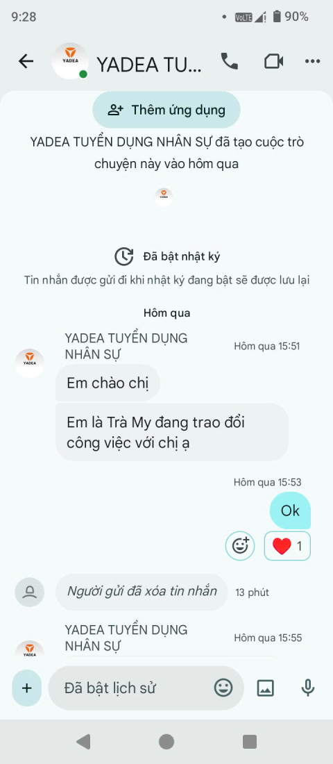 Cảnh báo giả mạo Yadea Việt Nam tuyển dụng