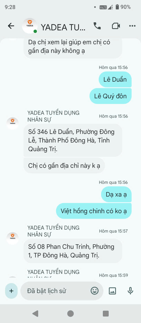 Cảnh báo giả mạo Yadea Việt Nam tuyển dụng