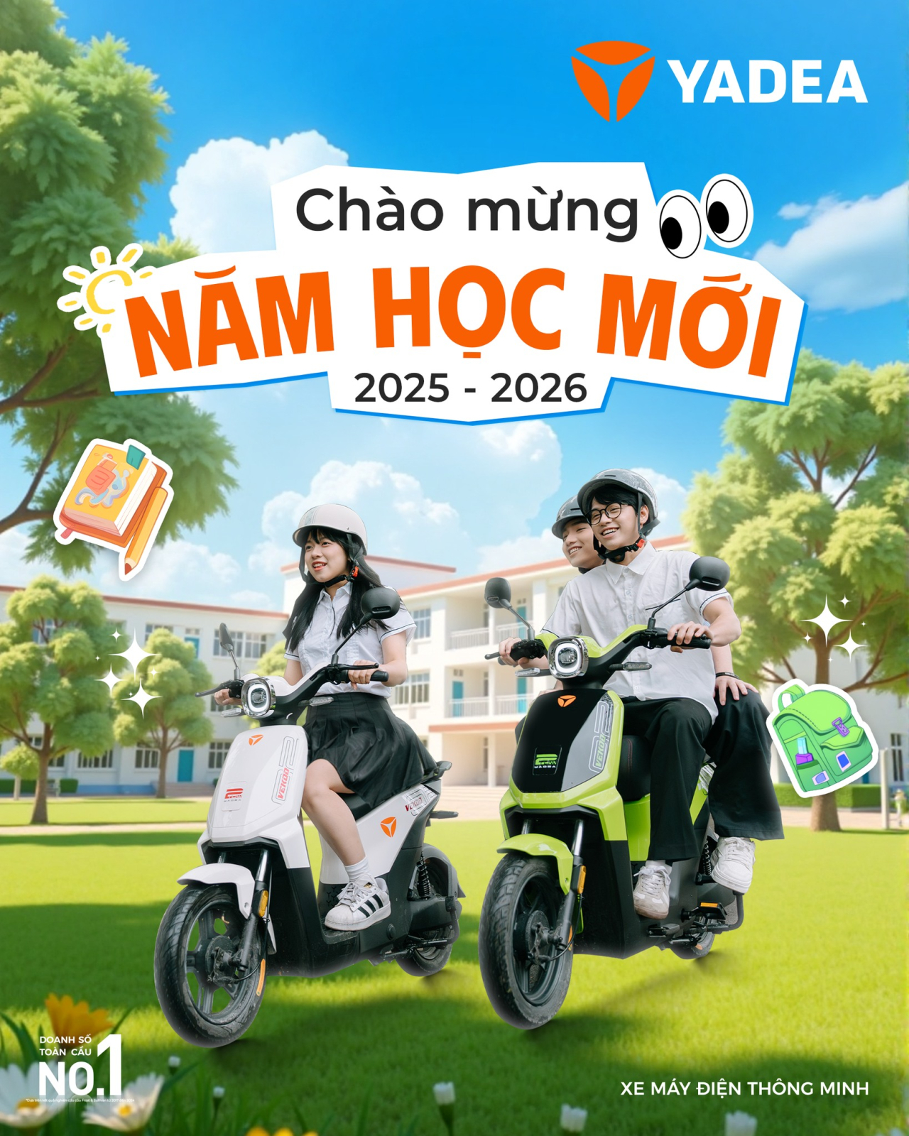 Chào mừng năm học mới 2025–2026 cùng YADEA