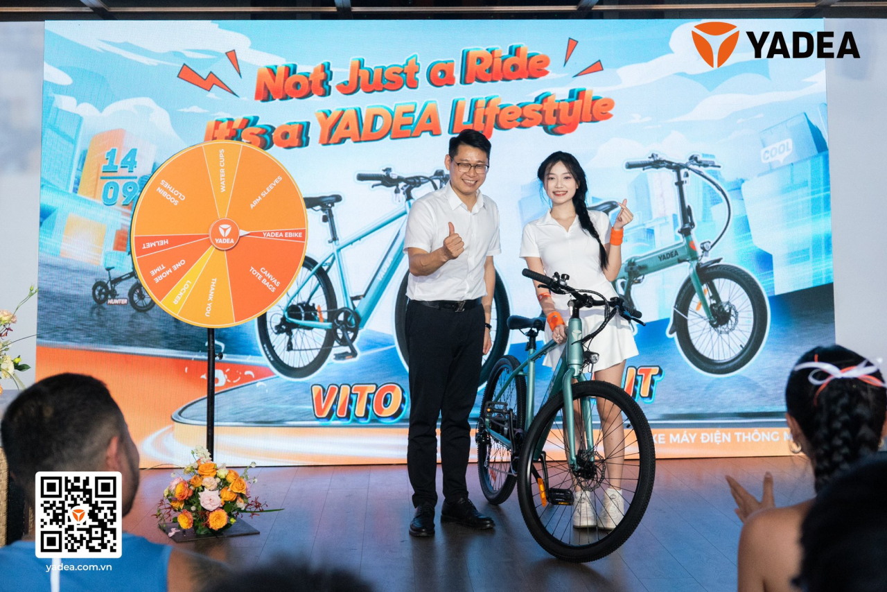 Xe đạp trợ lực gấp gọn Yadea Flit – Giải pháp di chuyển thông minh cho đô thị hiện đại