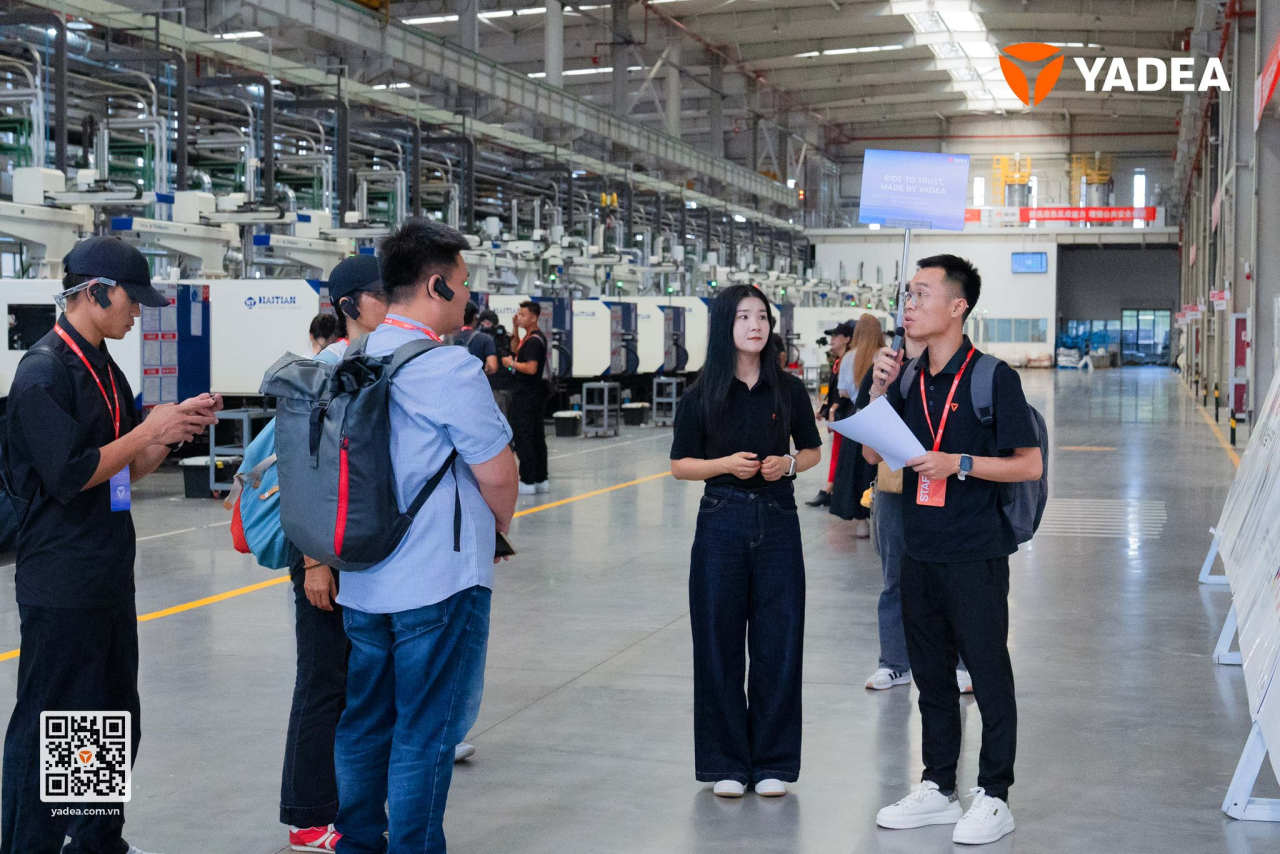 Khởi đầu hành trình tại “cái nôi” công nghệ xe điện toàn cầu – Nhà máy Kim Trại, An Huy