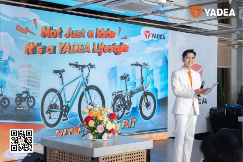 SỰ KIỆN RA MẮT XE ĐẠP TRỢ LỰC ĐIỆN YADEA