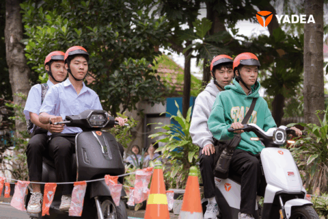 YADEA lan tỏa văn hóa giao thông an toàn tại Trường THPT Trần Văn Ơn