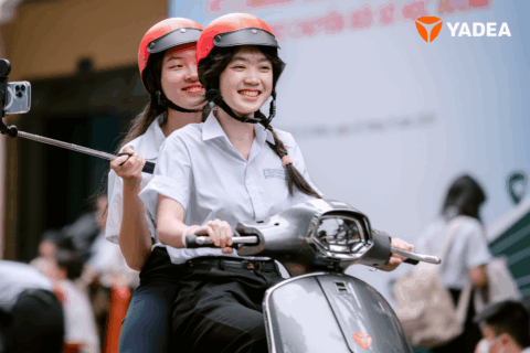 YADEA lan tỏa văn hóa giao thông an toàn tại Trường THPT Trần Văn Ơn