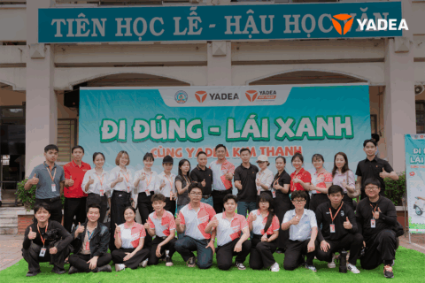 YADEA lan tỏa văn hóa giao thông an toàn tại Trường THPT Trần Văn Ơn