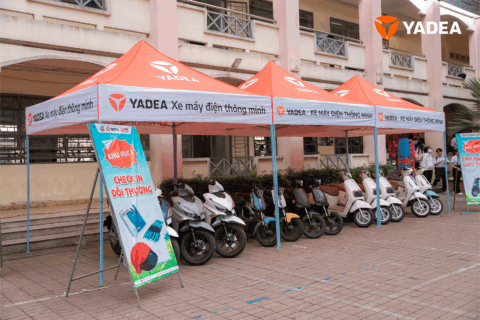 YADEA lan tỏa văn hóa giao thông an toàn tại Trường THPT Trần Văn Ơn