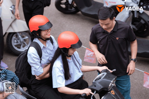 YADEA lan tỏa văn hóa giao thông an toàn tại Trường THPT Trần Văn Ơn