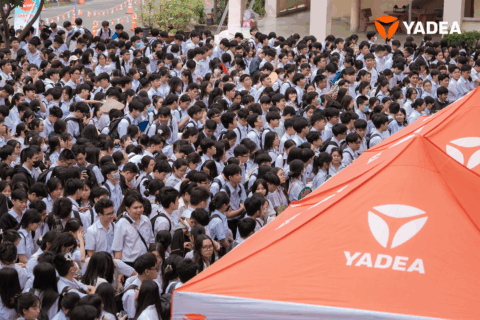 YADEA lan tỏa văn hóa giao thông an toàn tại Trường THPT Trần Văn Ơn