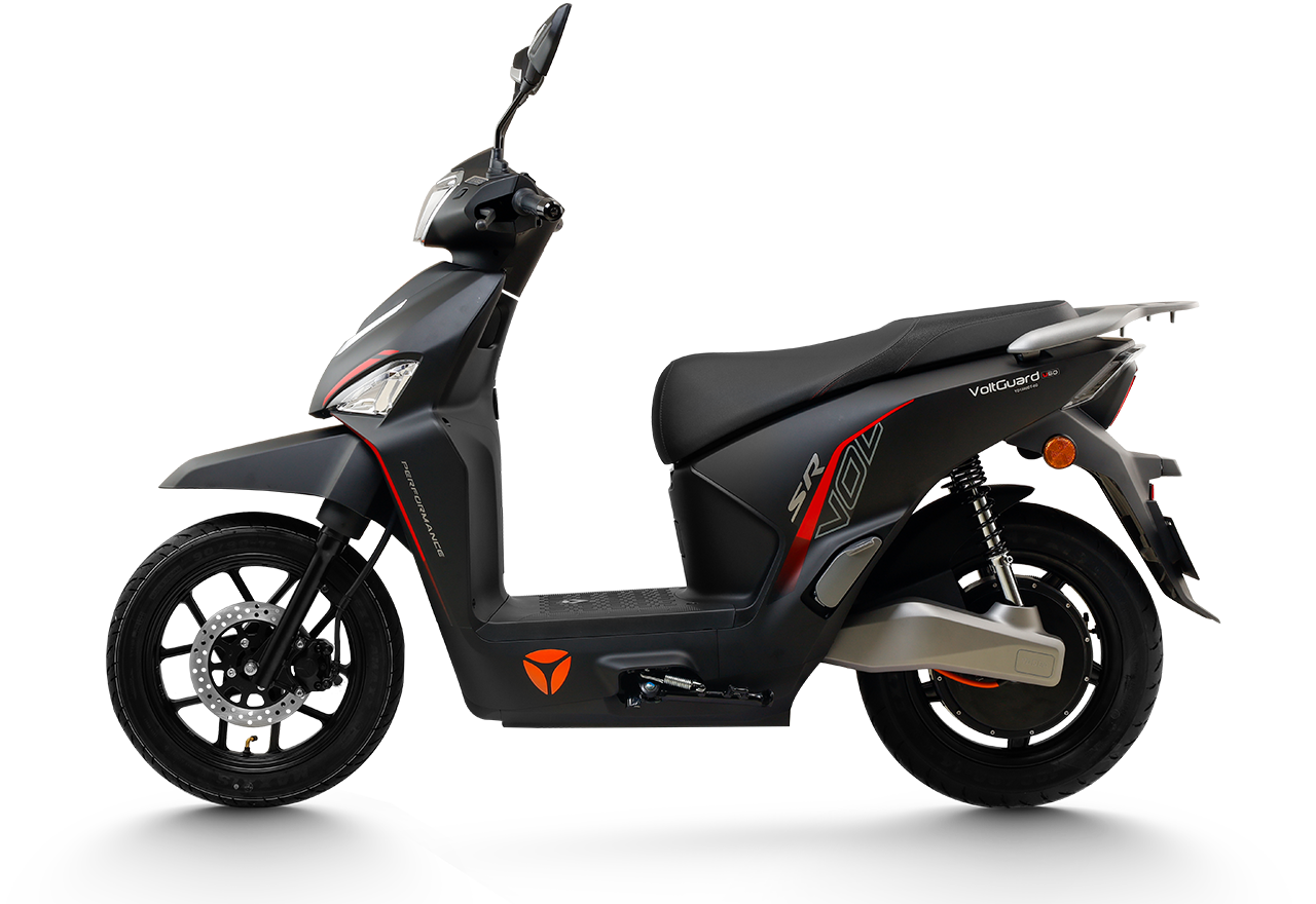 V002 U50 đen có bóng YADEA Voltguard U50