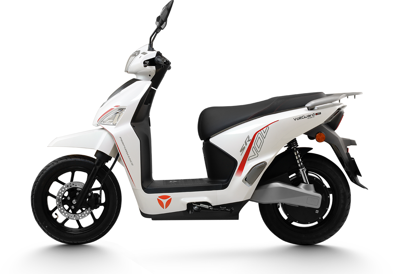 V002 U50 trắng có bóng YADEA Voltguard U50