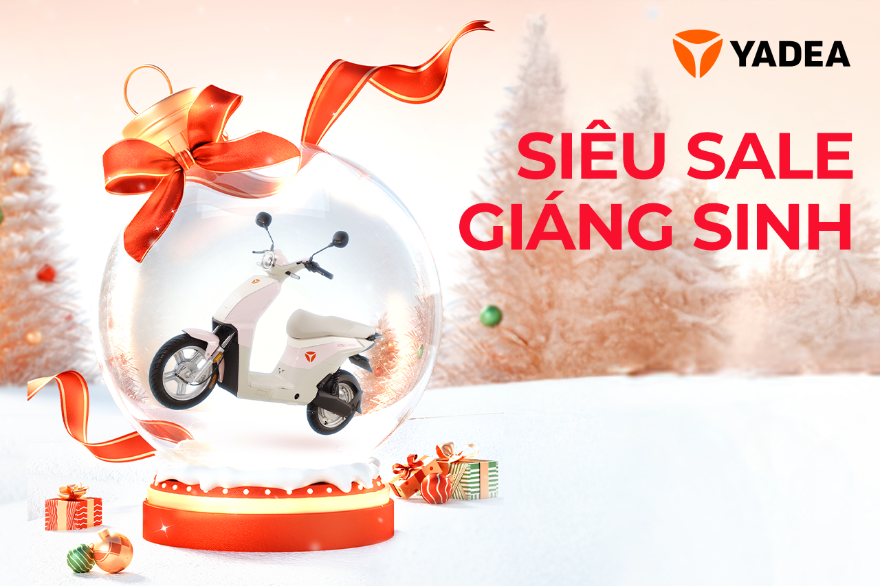 Đại Tiệc Sale 12.12 – Săn Xe Xịn, Deal Đỉnh Cùng YADEA