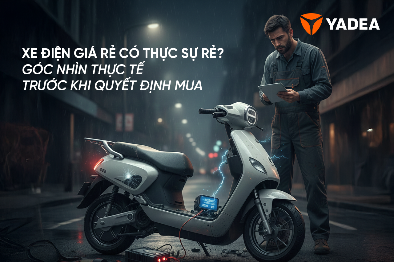 Xe điện giá rẻ có thực sự rẻ? Góc nhìn thực tế trước khi quyết định mua