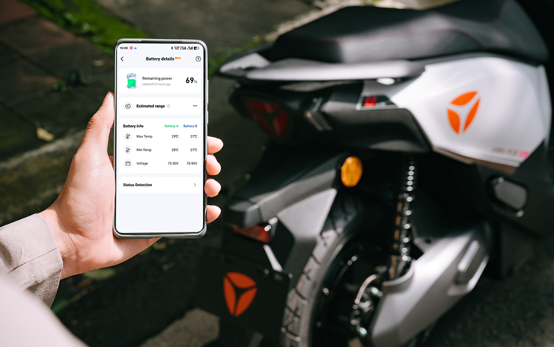 Hệ thống quản lý pin BMSTrạng thái pin, lượng pin còn lại, nhắc nhở sạc điện
