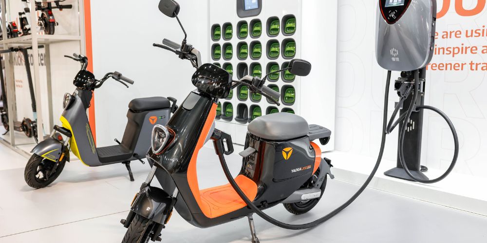 trạm sạc xe máy điện yadea