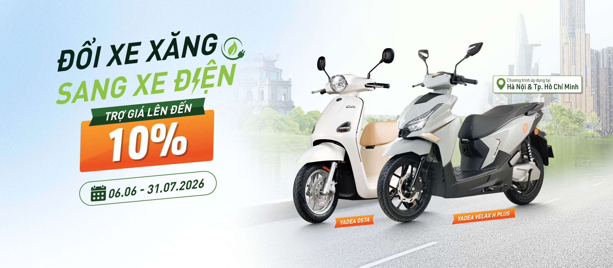 YADEA Việt Nam | Xe máy điện thông minh - XE ĐIỆN BÁN CHẠY HÀNG ĐẦU THẾ GIỚI