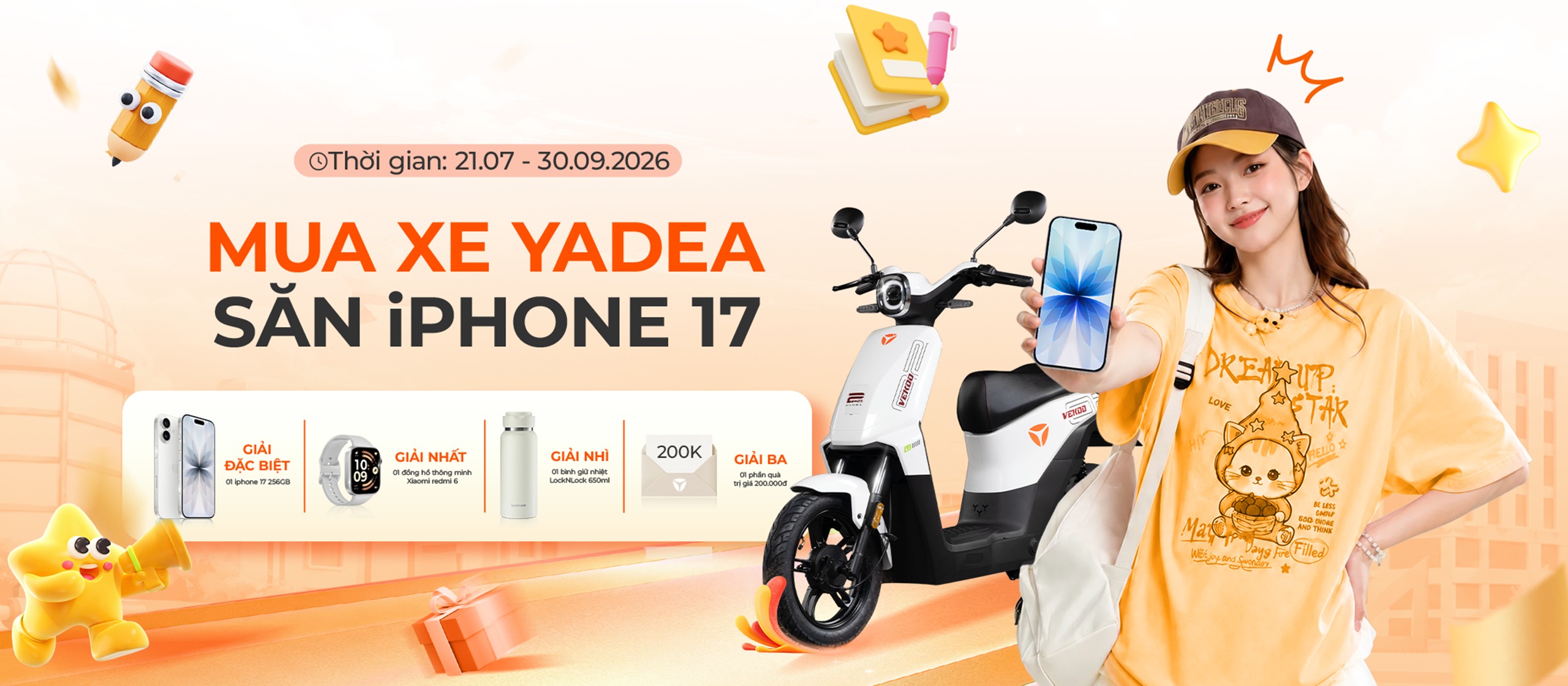 YADEA Việt Nam | Xe máy điện thông minh - XE ĐIỆN BÁN CHẠY HÀNG ĐẦU THẾ GIỚI